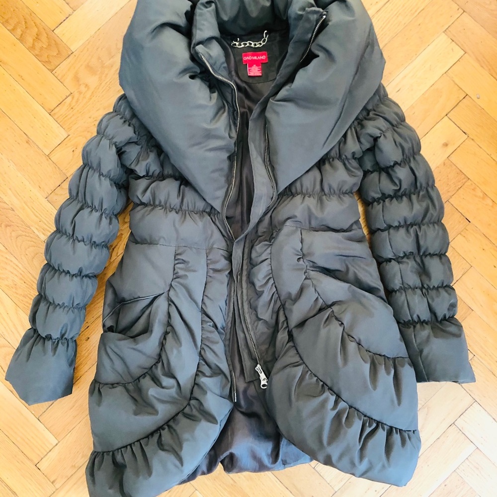 Ciao Milano Coco Gorgeous Olive Jacket- size M**